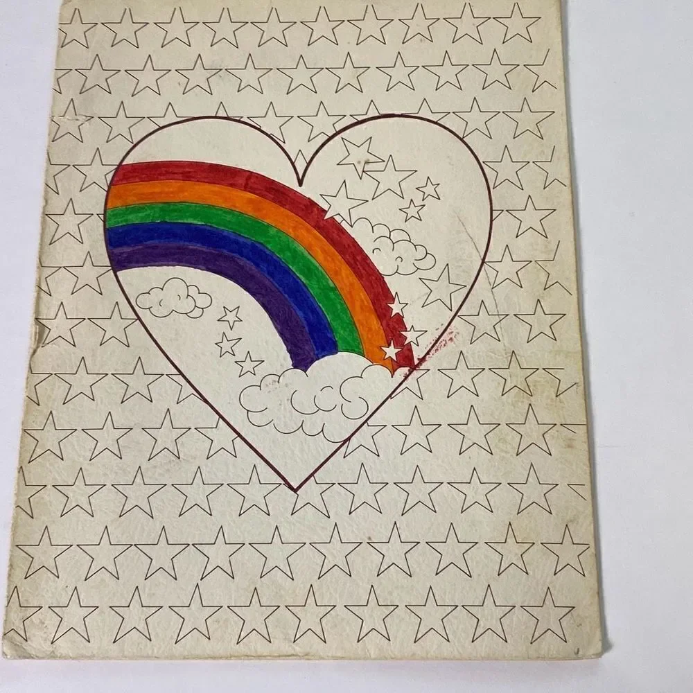 Lot 4 1980s Duo Tang Scribbler portfolio folders 57460 UNUSED